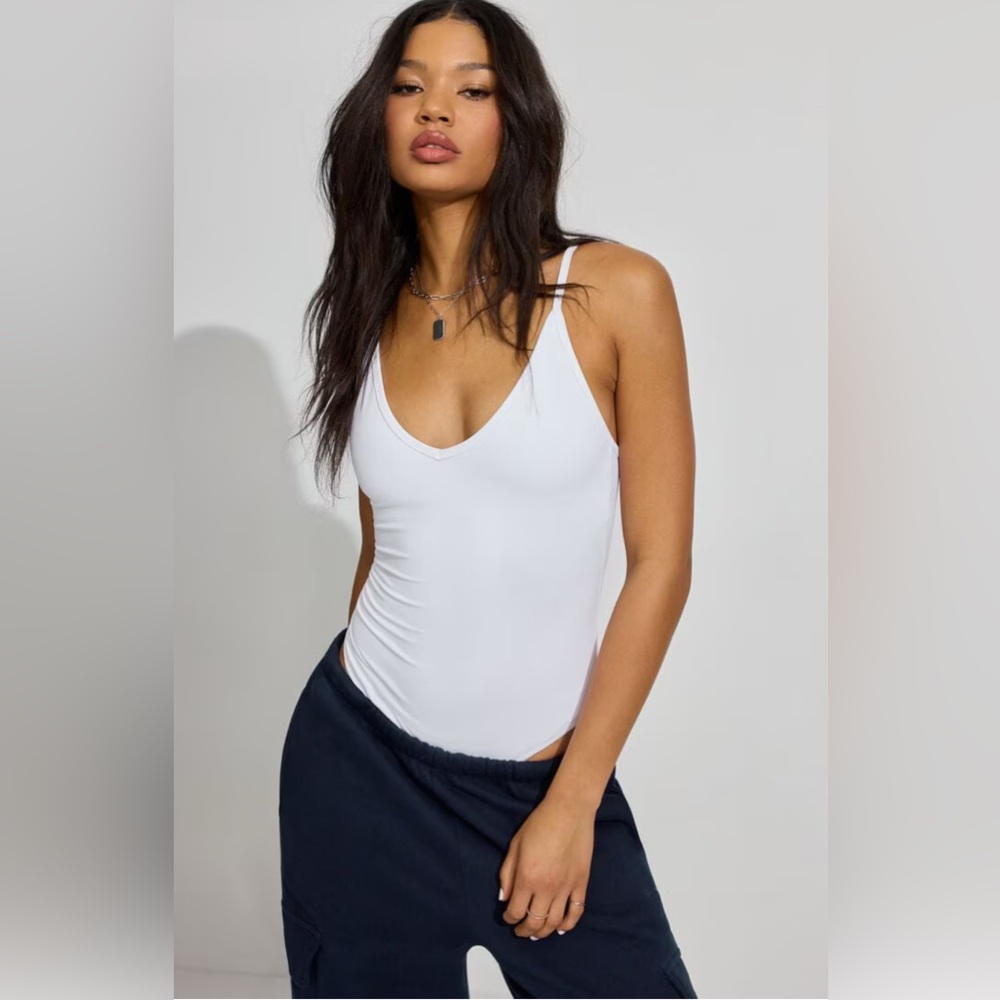 SoftActive Plunge Bodysuit - Small